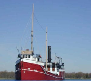 Sylvan Scale Models 1115 HO Scale - Great Lakes Lumber Boat Kit - Langell Boys - Unpainted and Re...