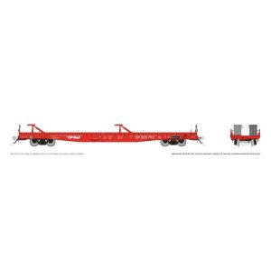 Rapido 1130004-5 - HO Marine Industries Piggyback Flatcar: CP Rail: Single Car #4: #505860