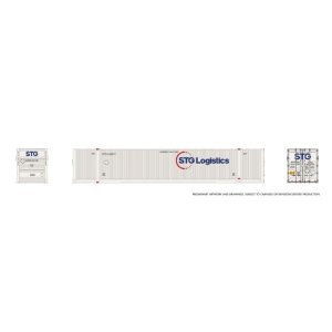 Rapido 1141004 - HO 53' Outside-Braced Container (2-pack): STG Logistics