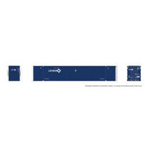 Rapido 1141504 - HO 53' Reinforced Outside-Braced Container (2-pack): Umax