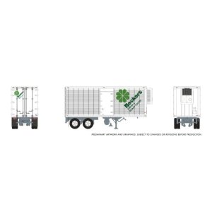 Rapido 1146001 - HO 26' Can-Car Trailer: Becker's Foods: #7709