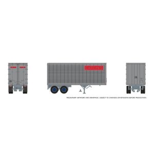 Rapido 1146022 - HO 26' Can-Car Trailer: Eaton's: #T261207