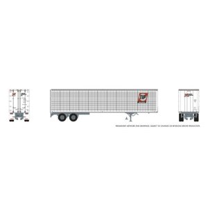 Rapido 1146071 - HO 45' Trailmobile Dry Van Trailer: Transport Intl Pool: #212985
