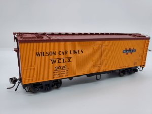 Rapido Trains 121062-4 - HO 37ft General American Meat Reefer - Wilson Road #9452