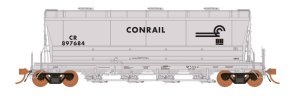 Rapido 133009-1 - HO ACF PD3500 Flexi Flo Hopper - PC/Conrail Scale Test Car Version 3(996H) -ins...