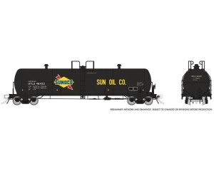 Rapido 135019-4 - HO Procor 20,000 Gallon General Purpose Tank Car - Sunoco - UTLX / Era: 1974+ -...