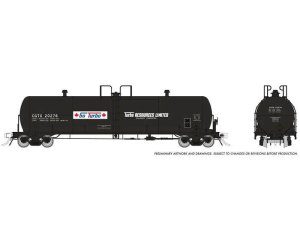 Rapido 135021-3 - HO Procor 20,000 Gallon General Purpose Tank Car - Turbo Resources - CGTX / Era...