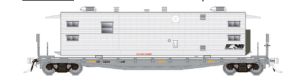 Rapido 138110 - HO F30A 50' Flat Car w/Camp Van: NS - MOW: 6-Pack #2 - Car numbers: #62173, 62193...