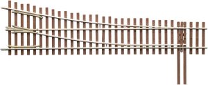 Micro Engineering 14715 - HO Code 83 Ladder Track System Turnout - #5c Right Hand Lead Ladder