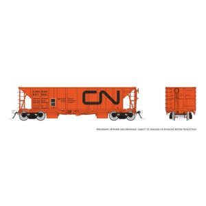 Rapido 158014-4 - HO NSC Ballast Car: CN - Branchline: Single Car #90379