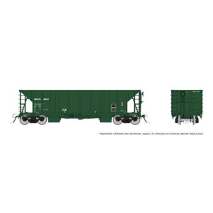 Rapido 158017 - HO NSC Ballast Car: BC Rail - Early: 6-Pack #2