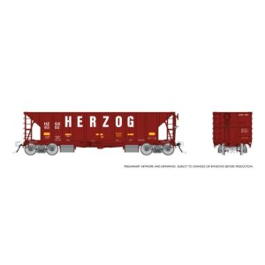 Rapido 158020-5 - HO NSC Ballast Car: Herzog - Late: Single Car #6364