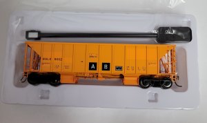 Rapido Trains 158024 - HO NSC Ballast Hopper - ROLX Railroad of Lies Patched #9005