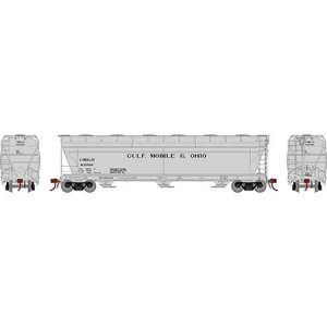 Athearn Genesis G15857 - HO ACF 4600 3-Bay Centerflow Hopper - Gulf Mobile & Ohio #81016
