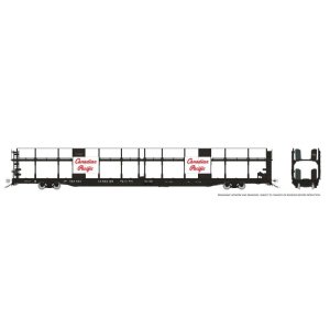 Rapido 1024102 - HO NSC 89' Tri-Level Autorack: CP Rail - Multimark: 6-Pack