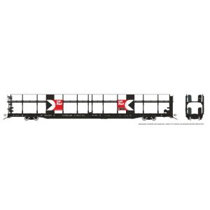 Rapido 1024003-6 - HO NSC 89' Bi-Level Autorack: CP Rail - Multimark: Single Car #540071