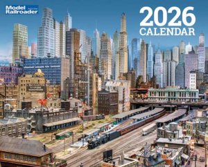 Firecrown 68215 - 2026 Model Railroader Calendar -- 12 Month Calendar, 13 x 10-1/2"