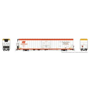 Rapido 167502 - HO Greenbrier 72ft IL 7780 Reefer - Sound - Cyro-Trans (CRYX / Yellow End) - 6 Pa...