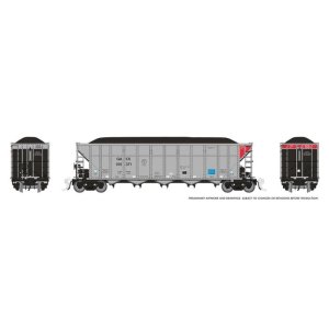 Rapido 169049-6 - HO AutoFlood III Coal Hopper: GACX #1: #010384
