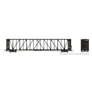 Rapido 174012-6 - HO Scale - New Run - NSC Centerbeam Flatcar: Norfolk Southern - Black / Patchou...