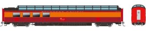 Rapido 175003 - HO SP 3/4 Dome-Lounge w/Fluted Sides - Southern Pacific (Daylight) #3606