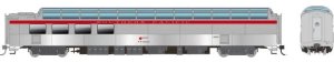 Rapido 175008 - HO SP 3/4 Dome-Lounge w/Flat Sides - Southern Pacific (General Service) #3602