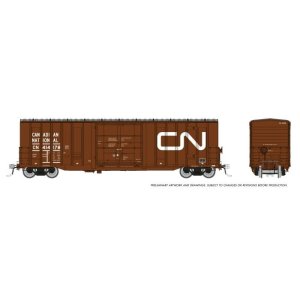 Rapido 1131002-6 - HO Trenton Works 5277cuft boxcar: CN - As-Delivered: Single Car #2: #414475