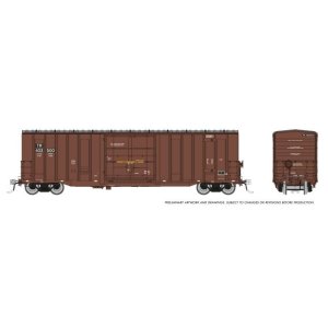 Rapido 1131008-3 - HO Trenton Works 5277cuft boxcar: Tomahawk Railway: Single Car #402232