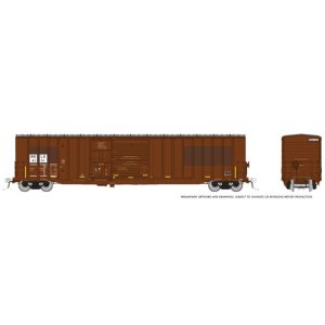 Rapido 193007 - HO Trenton Works 6348 CN Boxcar - Railroad Of Lies (ROLX): #4109 Single Car
