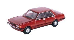Oxford Diecast NFC5001 - N Scale 1979 Ford Cortina Mark V - Assembled -- Cardinal Red