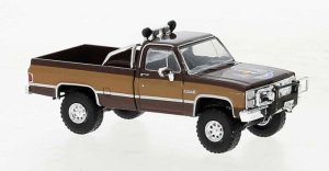 Brekina 19653 - HO Scale 1981 GMC Sierra Grande Pickup Truck - Assembled -- Colt Edition (2-Tone ...