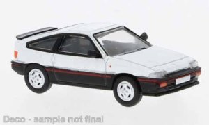 Brekina PCX870470 - HO 1983 Honda CRX - Assembled -- Black, Metallic Gray