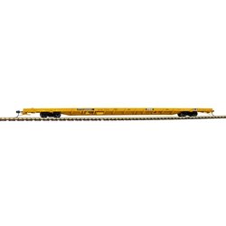 Atlas 20006116 - HO ACF 89Ft F89J Flatcar w/ Deck Risers - PTTX (2000s Yellow/Conspicuity Stripes...