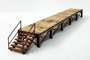 ITLA Scale Models - HO Scale 4153 Wood Loading Dock