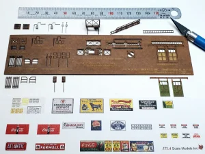 ITLA Scale Models - N Scale 3171 Wall Detail Kit
