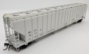 Rapido 157008 - HO 5820 Covered Hopper - DCLX (Dow Chemical) #7214 - FINAL SALE