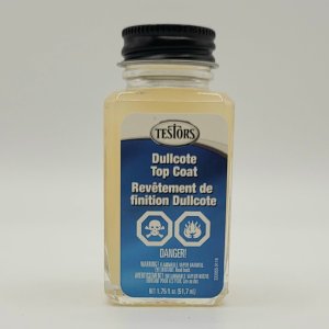 Testors Corp 116 - Dullcote Top Coat Lacquer - 1.75oz Bottle