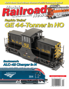 White River Productions - Model Railroad News, April 2025