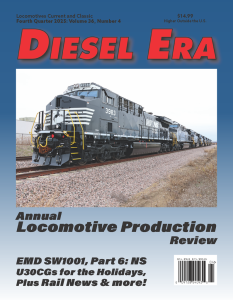 White River Productions - Diesel Era - Fourth Quarter 2025: Volume 36, Number 4