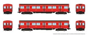 Rapido 206502 - HO TTC G-Class Subway - DC/DCC/Sound - A-B Train #1 #5034+5035 (1 Married Pair)