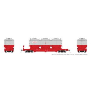 Rapido 224001-6 - Halliburton Pneumatic Rail Car (Cement Car): 1960s Scheme: Single #68