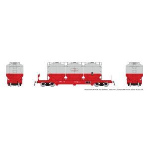 Rapido 224002-1 - Halliburton Pneumatic Rail Car (Cement Car): 1970s Scheme: Single #70