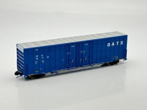 Aurora Miniatures 602085 - N Greenbrier 7550cf 60' Plate F Boxcar - LRS 141108