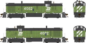 Bowser 25188 - HO ALCo RS-3, Phase 3 - DCC/Sound - Burlington Northern #4082