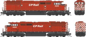 Bowser 25359 - HO GMD SD40-2f - DCC & Sound - CP Rail #9006