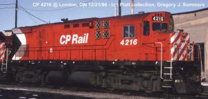 Bowser 26049 - Alco Century 424 Locomotive - DCC/Sound - Canadian Pacific Multimark 8in Stripes w...