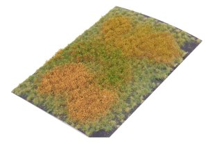 Martin Welberg Scenic Studios MB-PW245 - Layered Tufts - Golden Summer w/ Weeds - 2mm-4.5mm