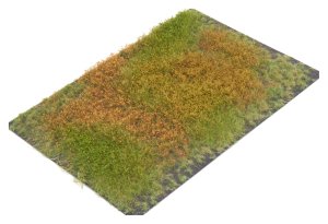 Martin Welberg Scenic Studios MB-PW265 - Layered Tufts - Golden Summer w/ Weeds -2mm-6mm