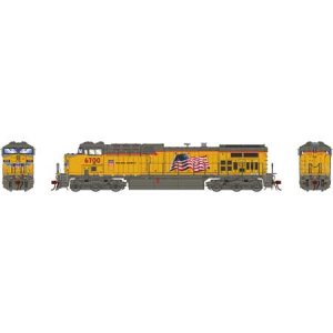 Athearn Genesis G31791 - HO GE AC4400CW - DCC & Sound - Union Pacific/Flag #6700