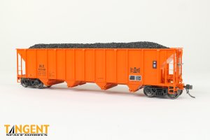 Tangent 32062-01 - HO Bessemer and Lake Erie (BLE) “Delivery Orange T8 Auto-Flo 2-1976” Pullman-S...